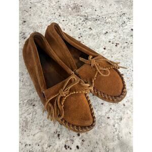 Minnetonka Leather Moc Loafers 9